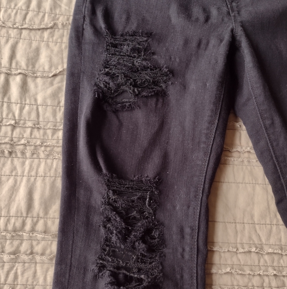 Express ripped jeans